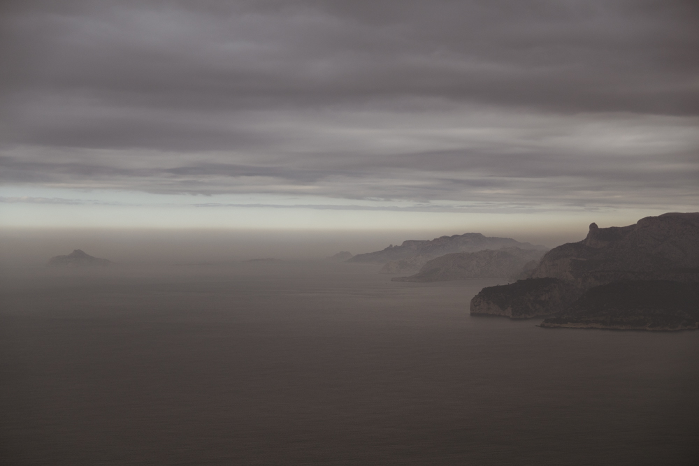 L'archipel du Riou depuis le cap Canailles à Cassis.